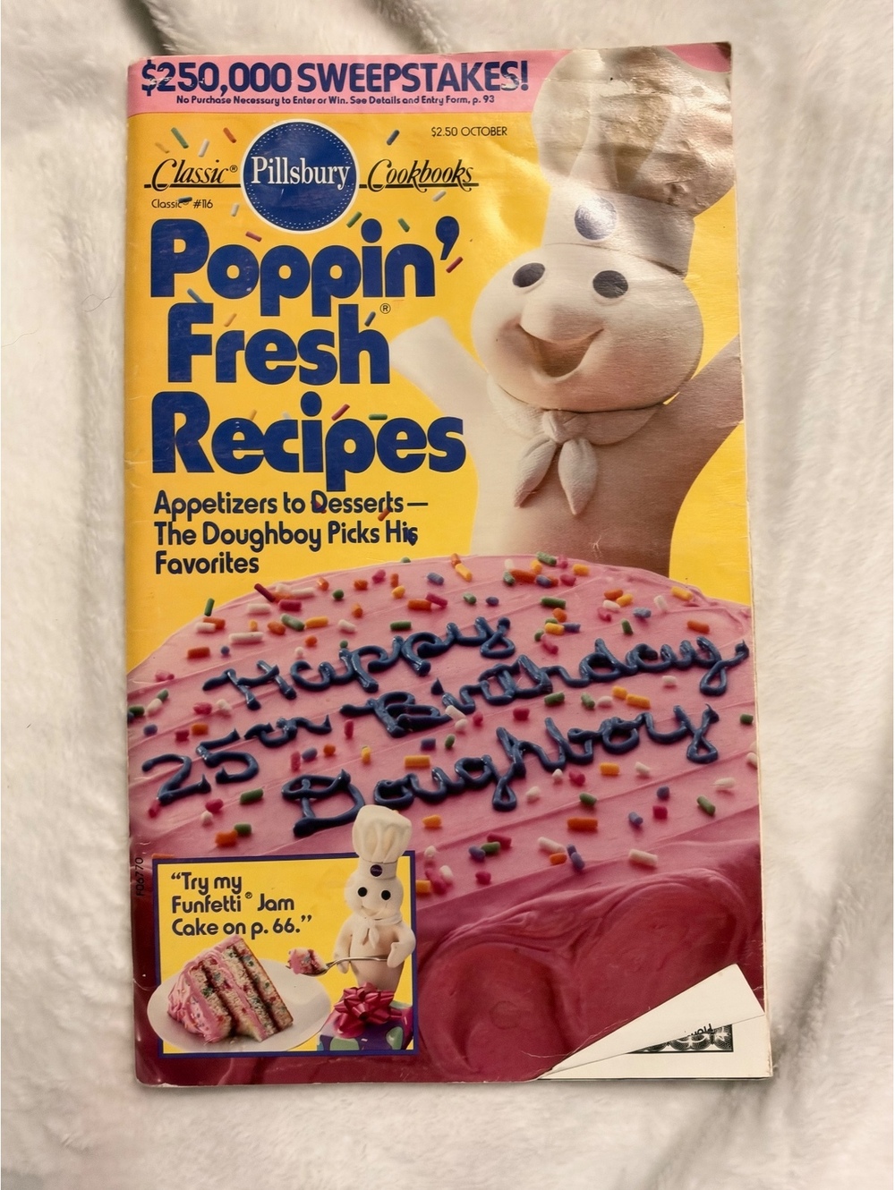 Pillsbury Classic Cookbook: Poppin' Fresh Recipes October Issue